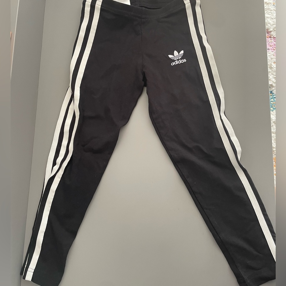 Adidas Kids Black Leggings